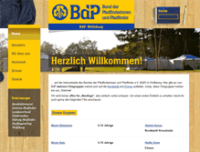 Tablet Screenshot of bdp-wolfsburg.de
